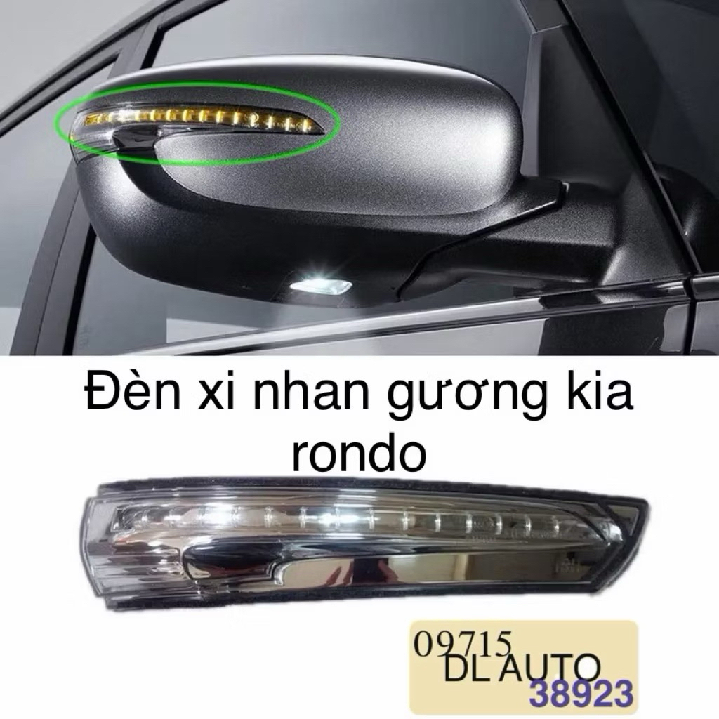 (Ảnh thật) 2 chiếc đèn xi nhan gương kia rondo 2016-2022 cao cấp 87614 A4000 87613 A4000 shop bán đủ
