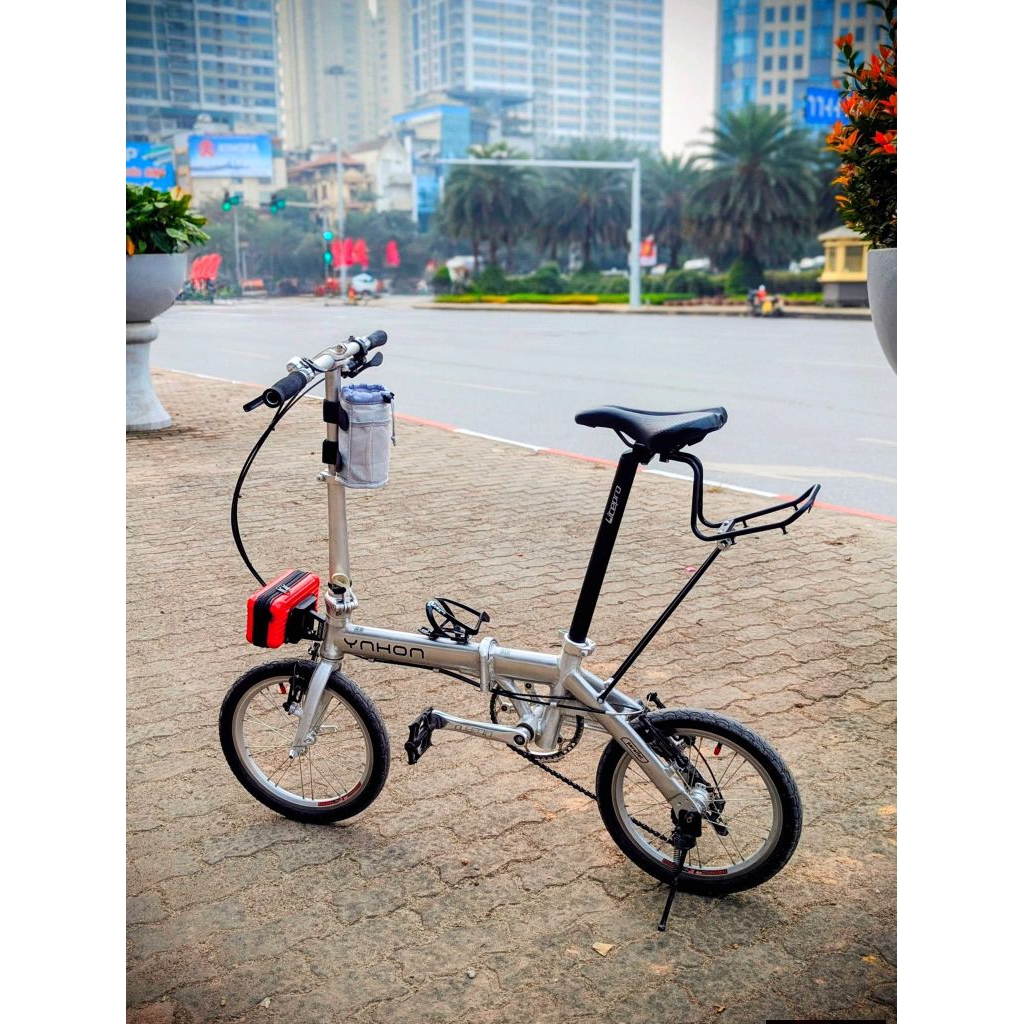 Hoangphuongbike Behind Rack MTB TOURING Rack Yên Sau Xe Đạp Cho MTB TOURING TREO TÚI