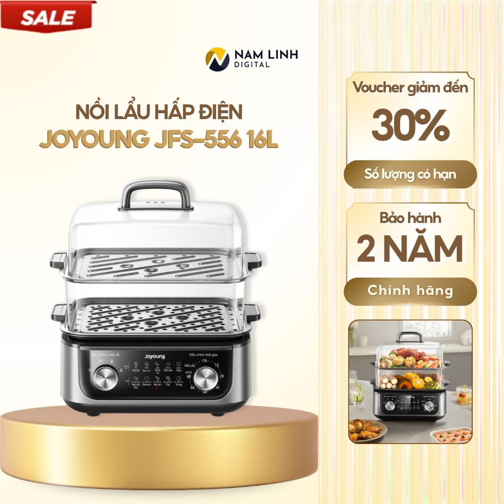 Nồi lẩu hấp điện Joyoung JFS-556