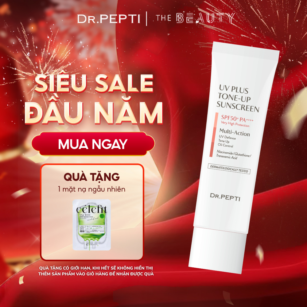 Kem Chống Nắng Dr.Pepti UV Plus Moist-Up Sunscreen SPF50+ PA++++ 50ml