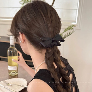 Cột tóc scrunchies nơ tiểu thư