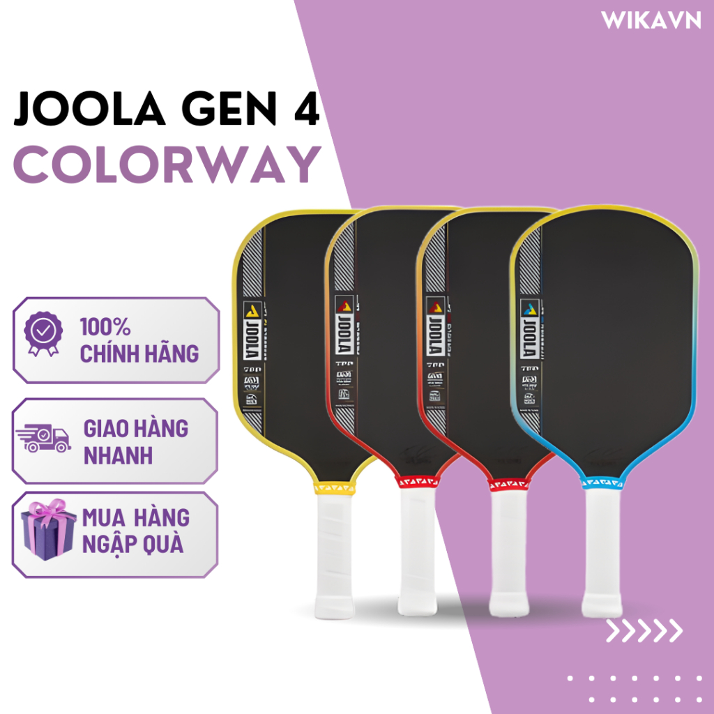 [JOOLA Chính Hãng] Vợt Pickleball Joola Gen 4 Colorway  – Ổn Định Chuẩn Thi Đấu Chuẩn Chính Hãng