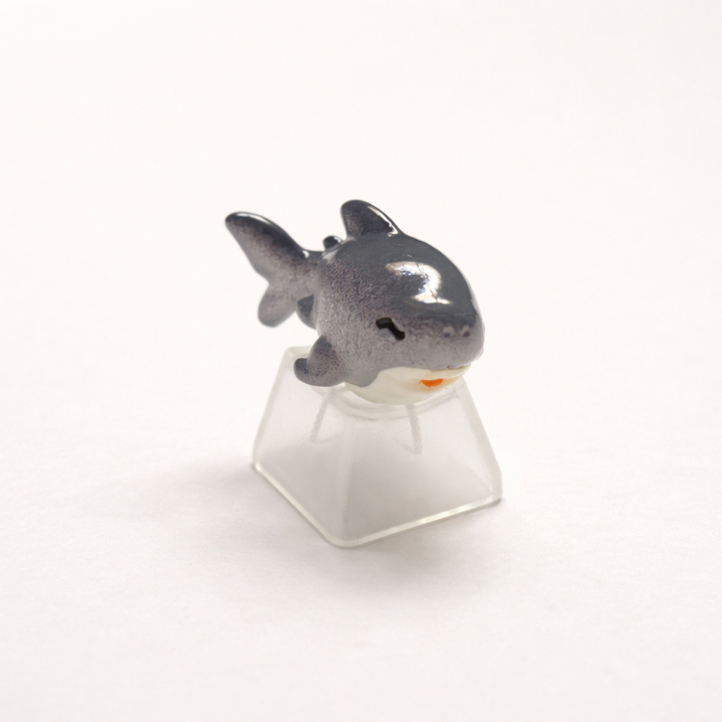 Keycap cá mập xám