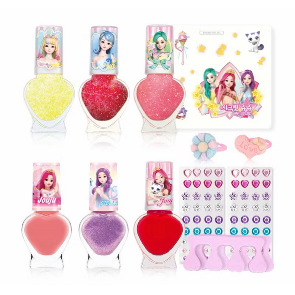 ĐỒ CHƠI SƠN MÓNG TAY MINI LITTLE BING x SECRET JOUJU NỘI ĐỊA HÀN QUỐC