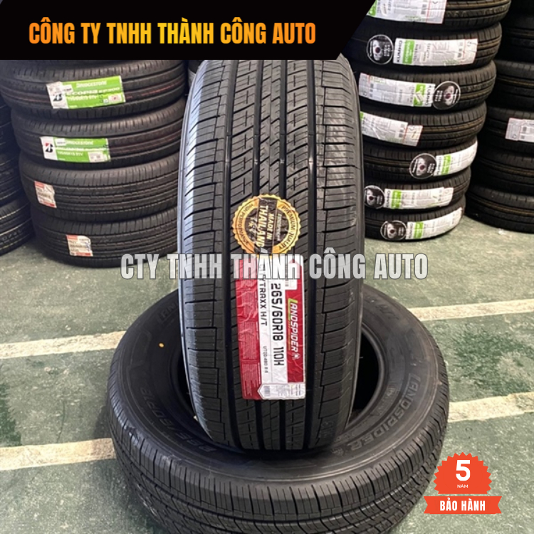 Lốp 265/60R18 LANDSPIDER - Lốp dùng cho xe Ford Ranger, Pajero, Hilux chính hãng