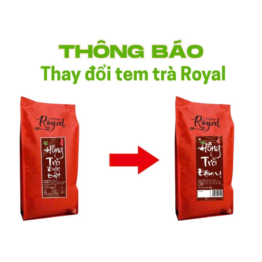Hồng Trà Đặc Biệt Royal - Gói 500g - TOBEE FOOD