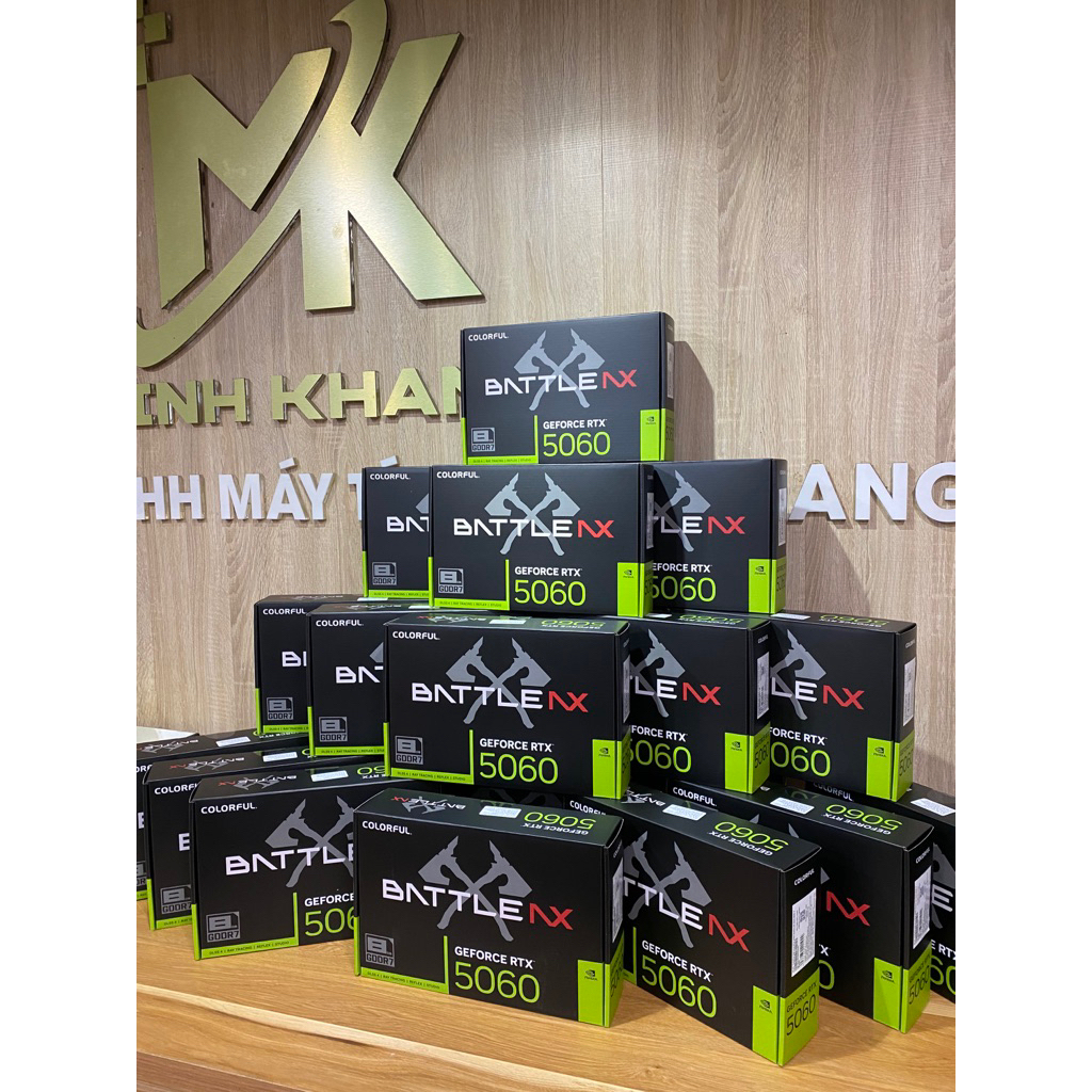 Card màn hình VGA Colorful GeForce RTX 5060 Battle AX DUO 8GB-V