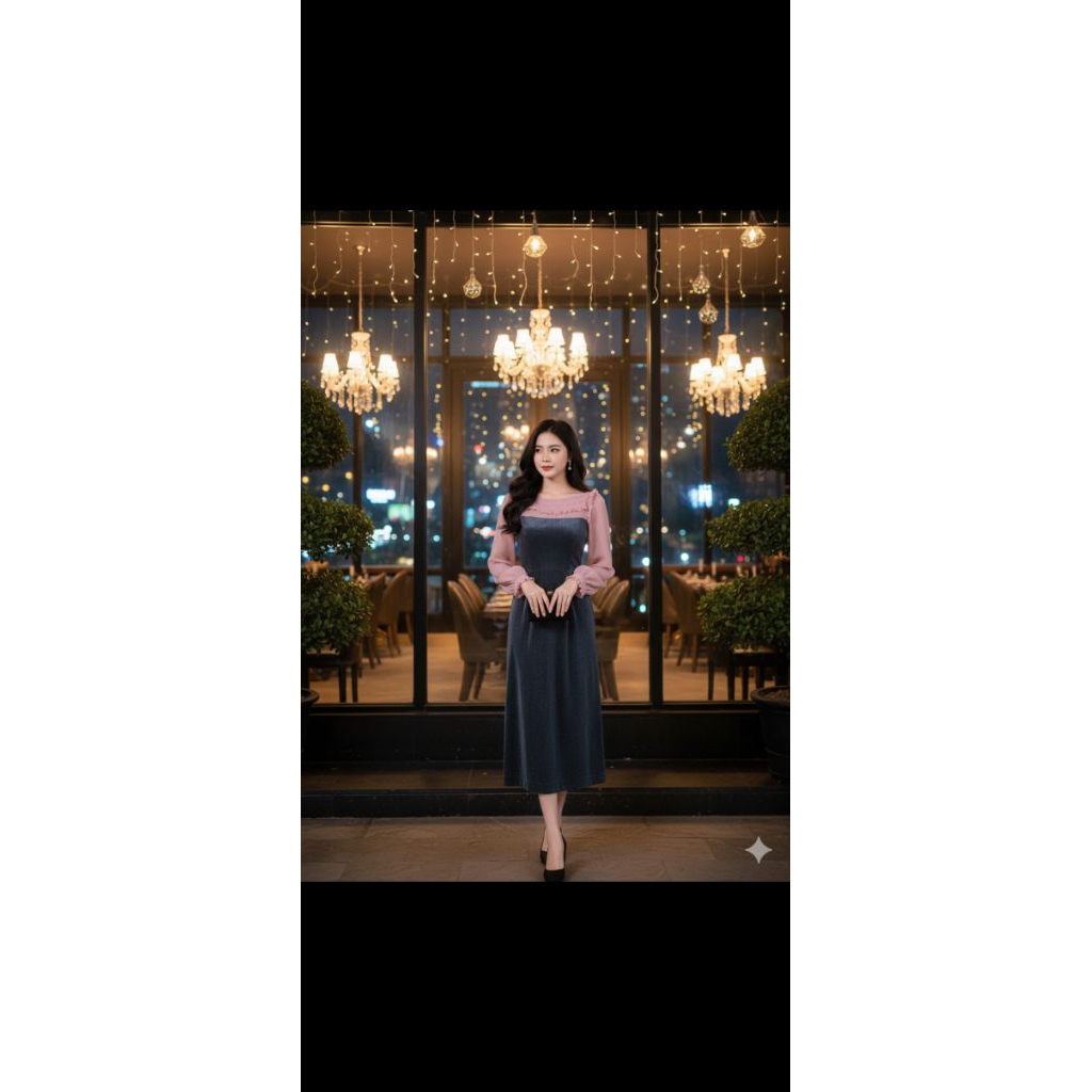 pass đầm HH Luxury sz m