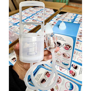 Hút mũi kéo tay bản cao cấp đầu hút Silicol sd đc cho bé sơ sinh