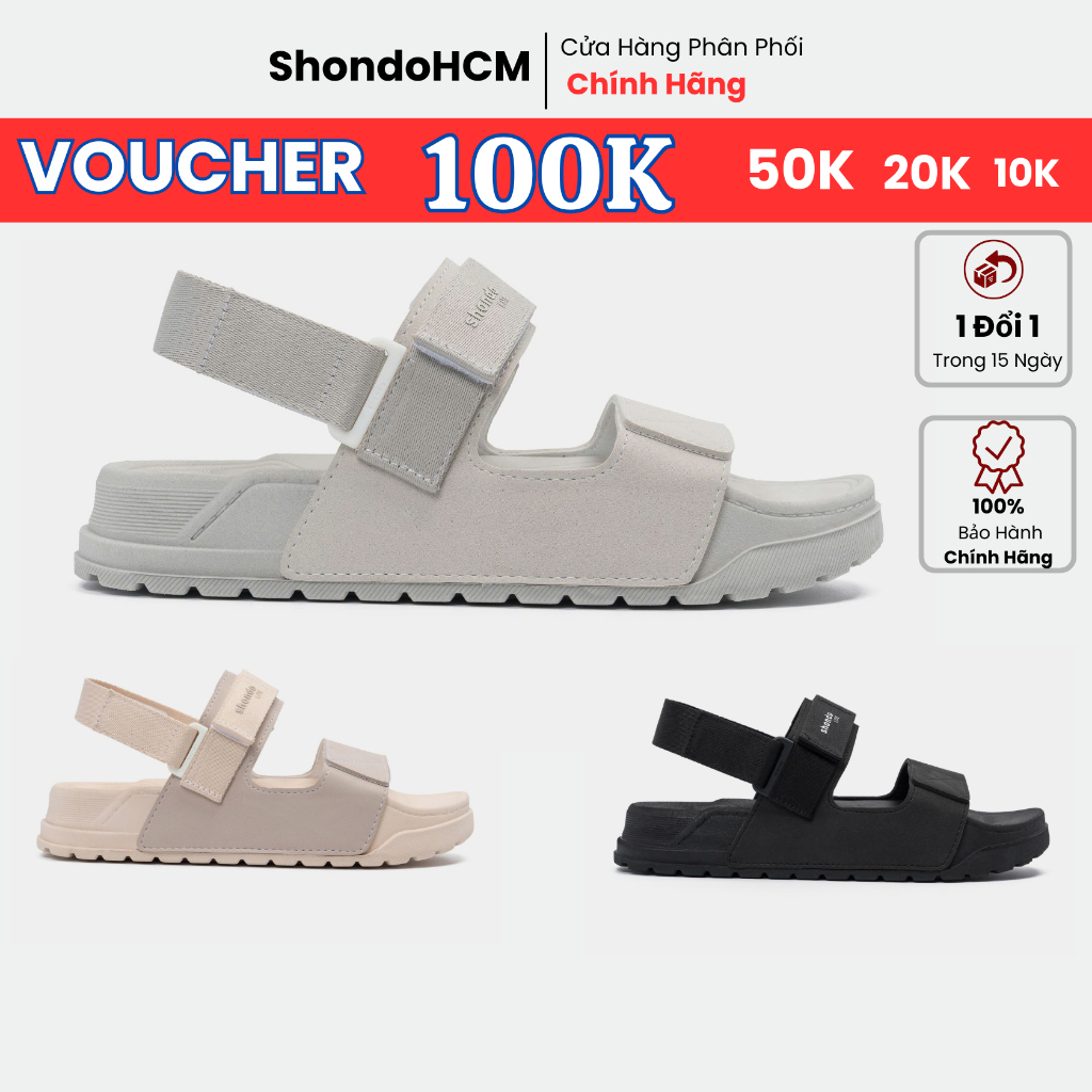 [LÙI SIZE] Sandal Nam Nữ Shondo Platy 4 Lite Bánh Mì, Siêu Nhẹ Shondo Nhiều Màu Siêu Nhẹ Êm Ái, Mẫu 