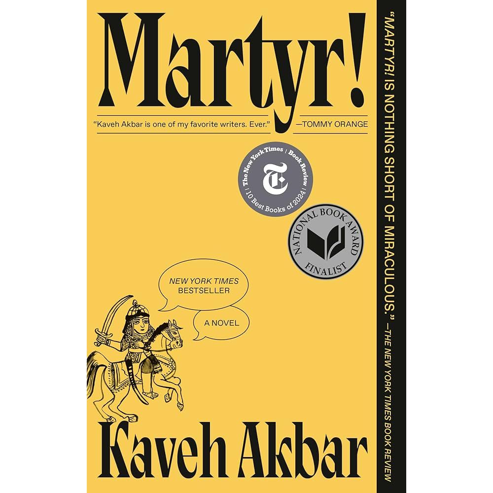 Sách - Martyr by Kaveh Akbar ( Khu Vườn Sách )