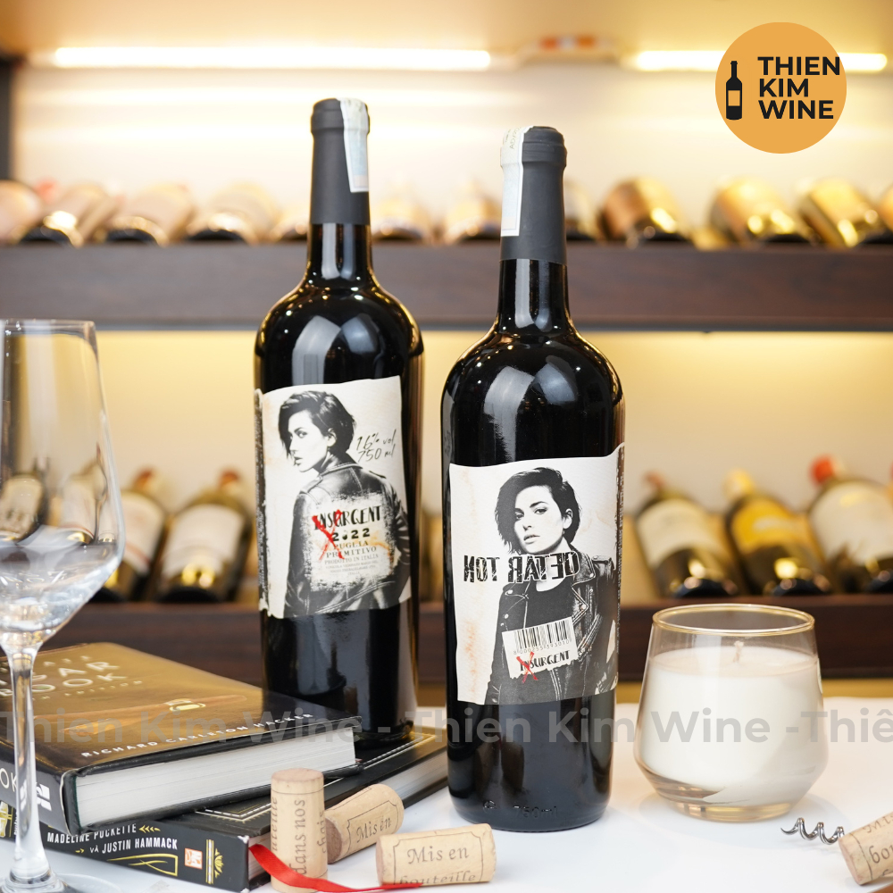 [Chính hãng] - Rượu Vang Đỏ Ý Cao Cấp NOT REATED Insurgent Primitivo Wine Puglia - 750ml (16%)