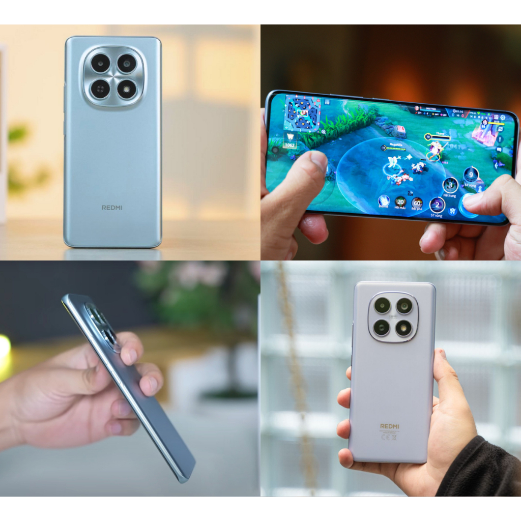 Điện thoại Xiaomi Redmi Note 15 4G - Pin 6000 mAh, Màn Hình 6.77 Inch - Bảo Hành 24 Tháng Chính Hãng | BigBuy360 - bigbuy360.vn