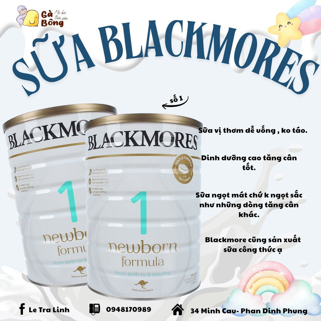 Sữa Blackmore số 1