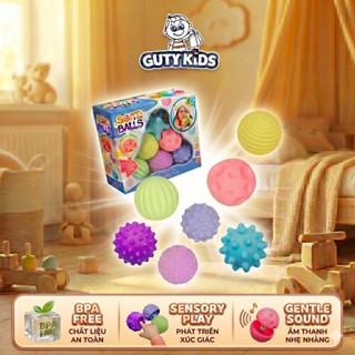 Bóng Xúc Giác Đa Năng Guty Kids - Bé Vừa Chơi Vừa Phát Triển Giác Quan Một Cách Toàn Diện