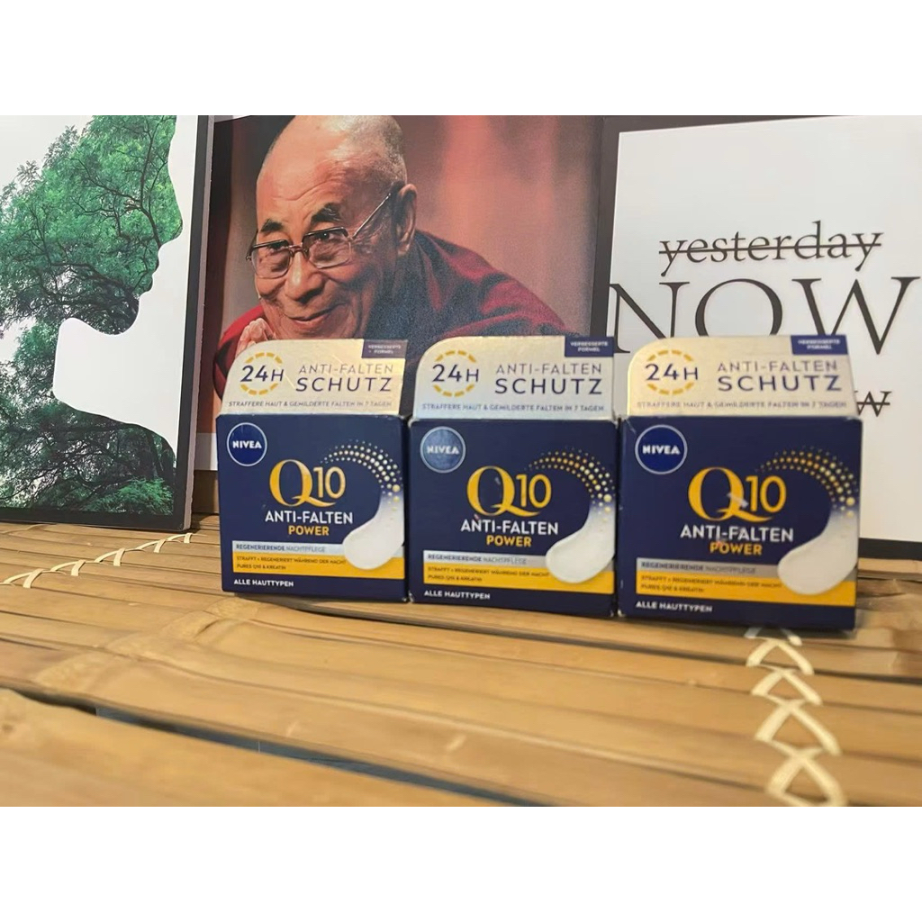 Kem dưỡng ẩm chống lão hóa ban đêm NIVEA Q10 Anti Falten Power Regenerie 50ml