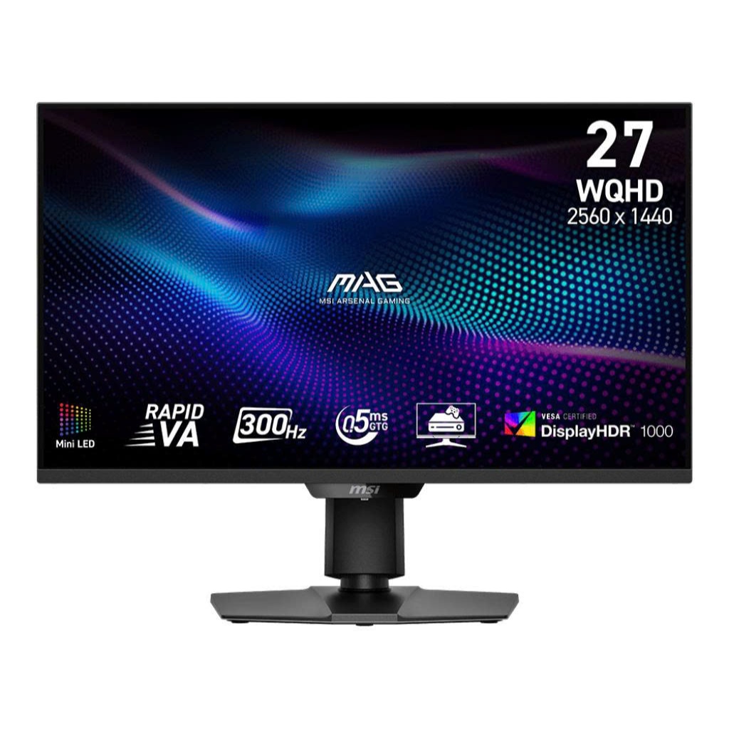 MÀN HÌNH MSI MAG 274QPF X30MV WQHD (2K) / Rapid VA/ 300Hz/ 0.5 ms, Mới BH 36T