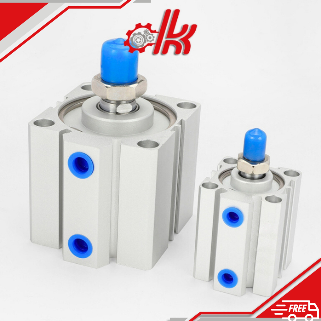 Xi Lanh Khí Nén Ren Ngoài - Xy lanh vuông -Xy lanh khí nén-Piston khí nén-Xi lanh hơi