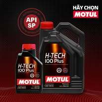 Dầu Nhớt Motul H-Tech 100 Plus 5W30 SP 4L - Tổng Hợp Cao Cấp Máy Xăng