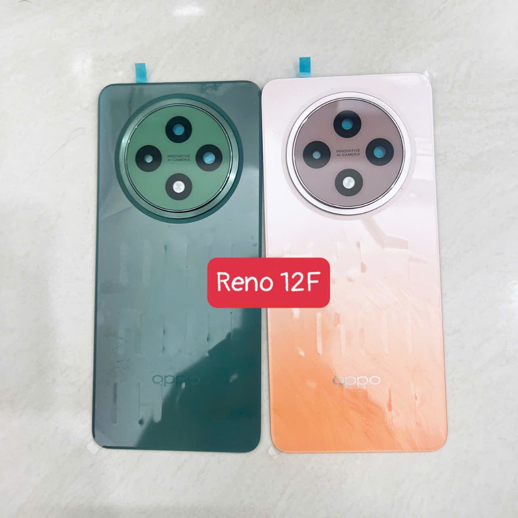 Lưng vỏ oppo reno 12f, nắp pin, lưng pin, lưng kính vỏ oppo reno 12f