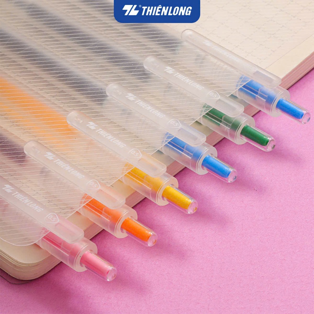 Bút gel Colochi Thiên Long Gel-050 ( Mix 6 Màu )