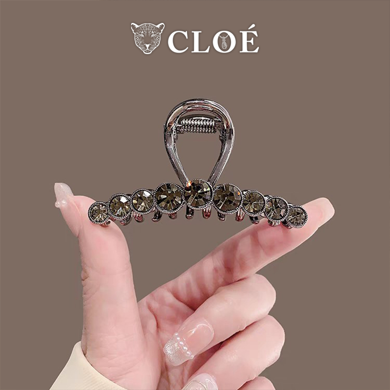 Kẹp tóc nữ càng cua kẹp tóc đính đá phụ kiện tóc Cloe Accessories 10352