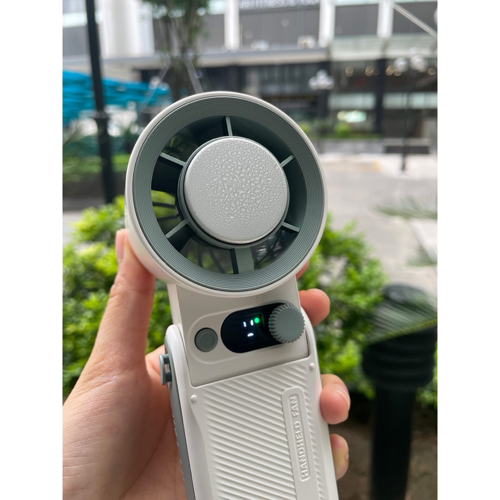 Quạt Cầm Tay Sò Lạnh JF168/K801 - Quạt ICE FAN Gấp Gọn Làm Mát Nhanh Với 199 Cấp Độ, Pin Lớn 6000mAh