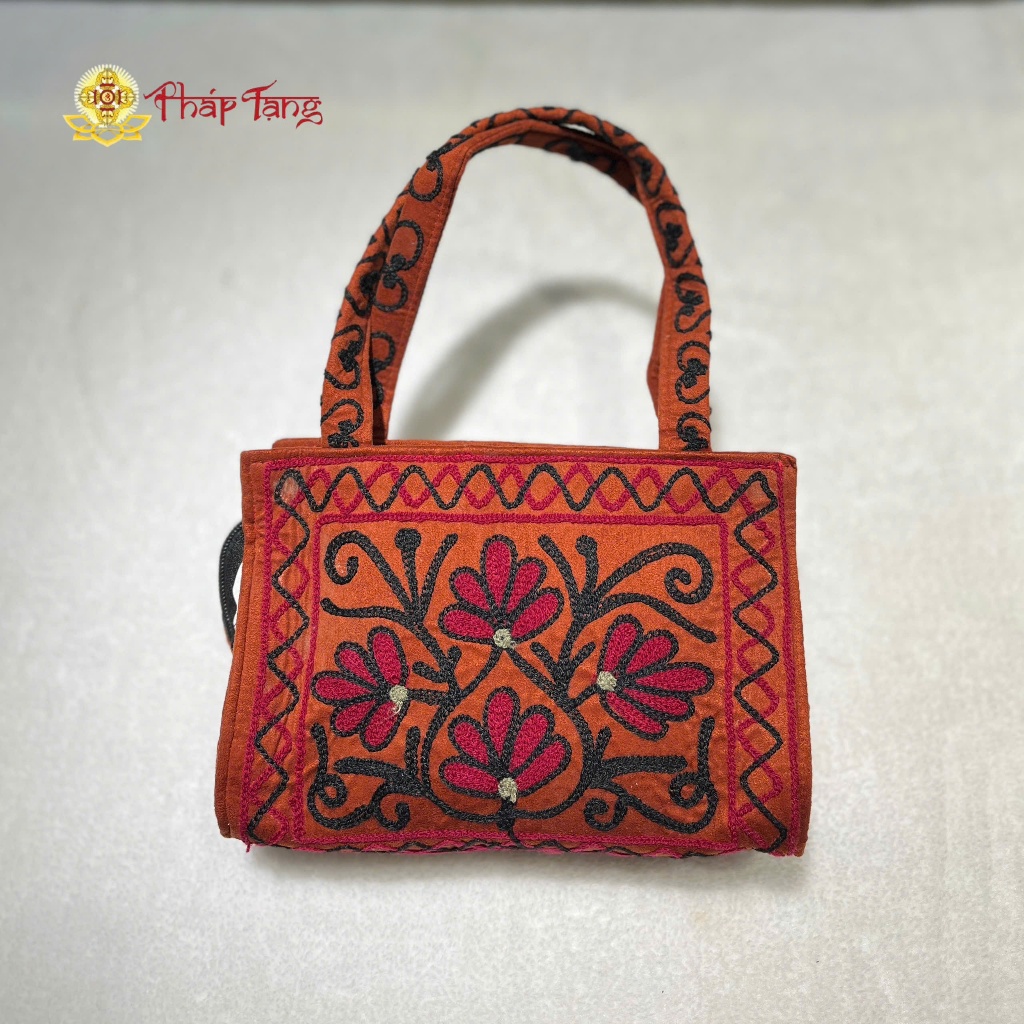Túi Xách Thủ Công Nepal Nhỏ - Túi Handmade Nepal - Pháp Tạng Đà Lạt