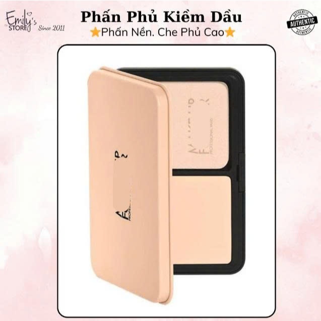 Phấn Phủ Kiềm Dầu Matte Velvet – Phấn Nén Che Phủ Cao, Lì Mịn, Tự Nhiên, Lâu Trôi. 1Y04, 1Y08 (Có Bô