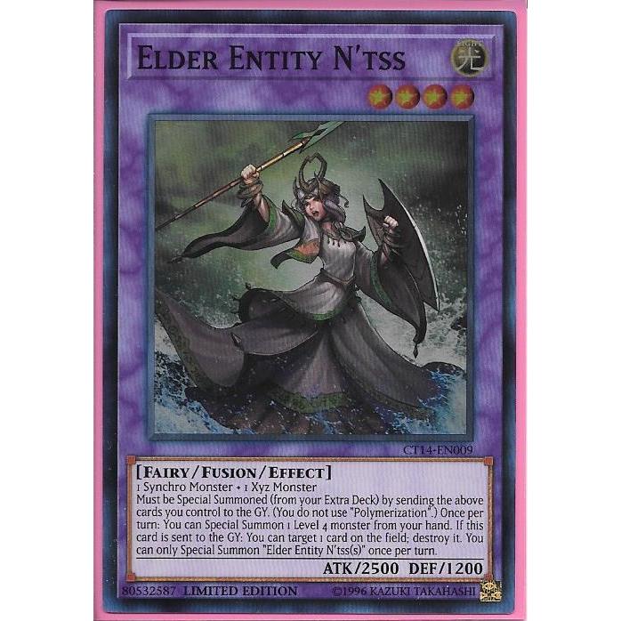 Thẻ bài Yugioh - CT14-EN009 - Elder Entity N'tss