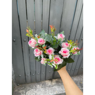 Combo 5-10 cành hoa hồng tỷ muội lụa