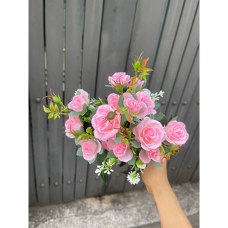 Combo 5-10 cành hoa hồng tỷ muội lụa