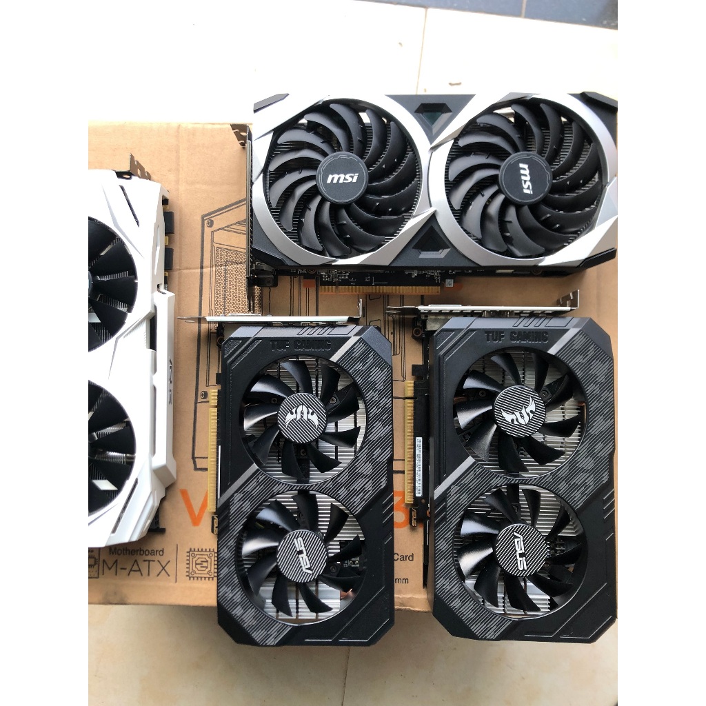 Card màn hình Nvidia 1070, 1660s, 3060, AMD RX6600 8GB