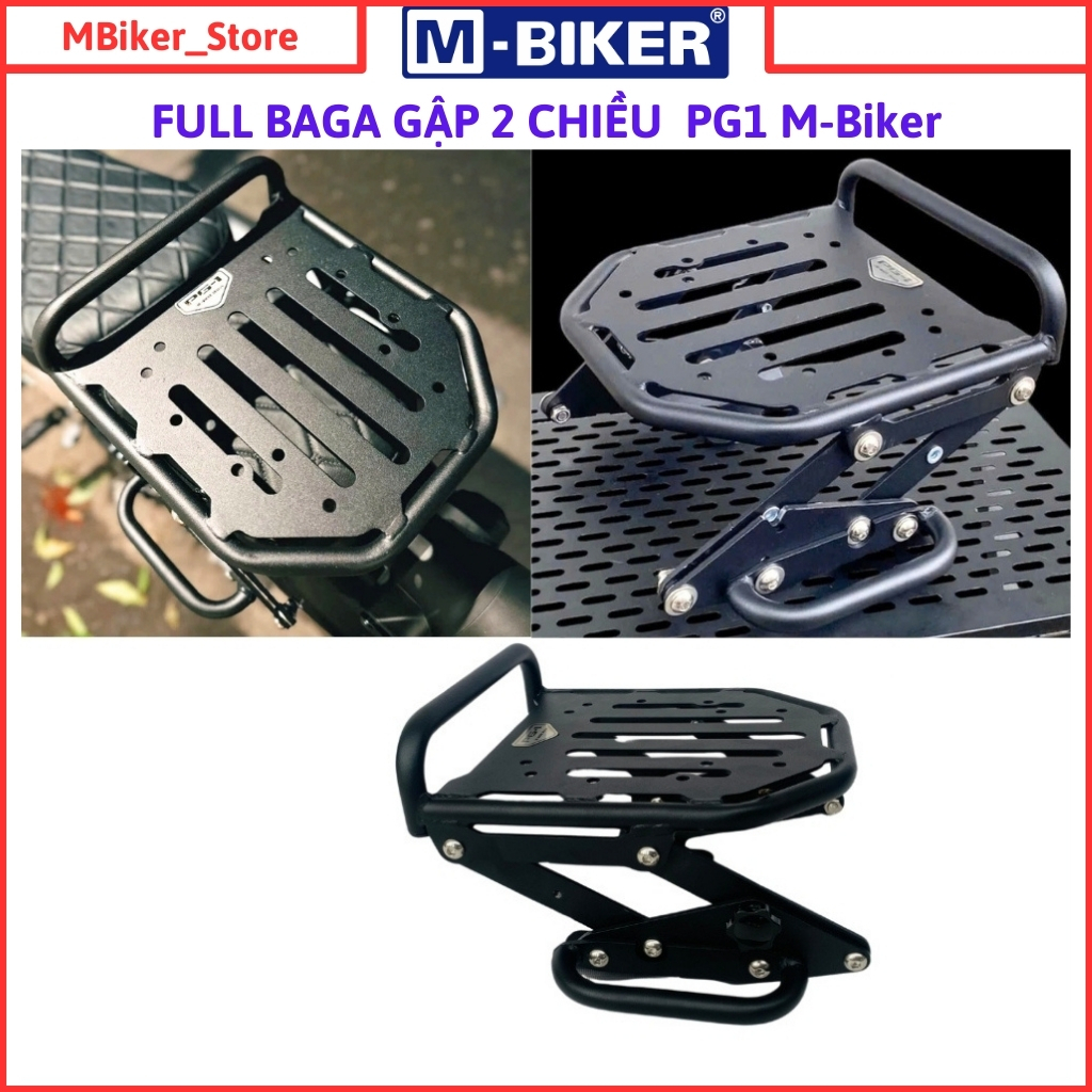 Phụ kiện PG1_ Baga pg1, khung chống đổ pg1, phụ kiện pg1_ ABS, chính hãng mbiker