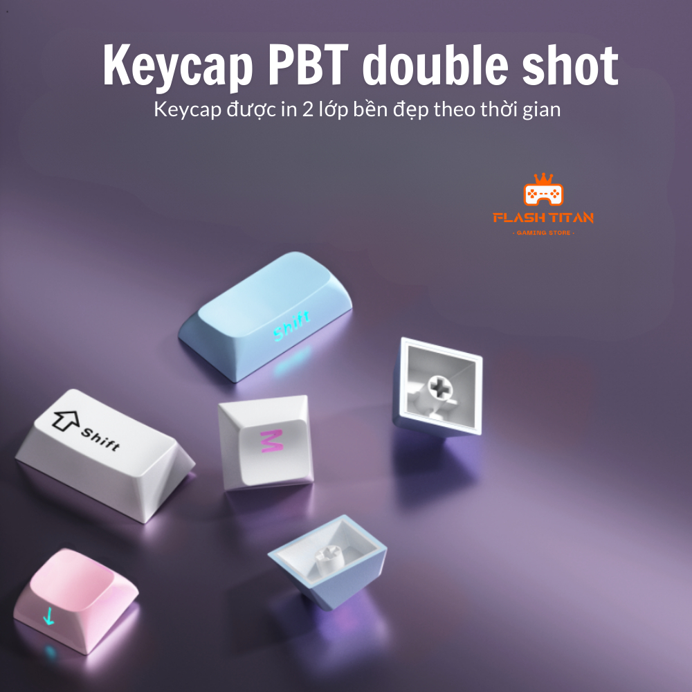 Bàn phím cơ không dây AULA S75 pro - Màn led tùy chỉnh, Hỗ trợ hotswap, núm xoay - Bảo hành 24 tháng | BigBuy360 - bigbuy360.vn