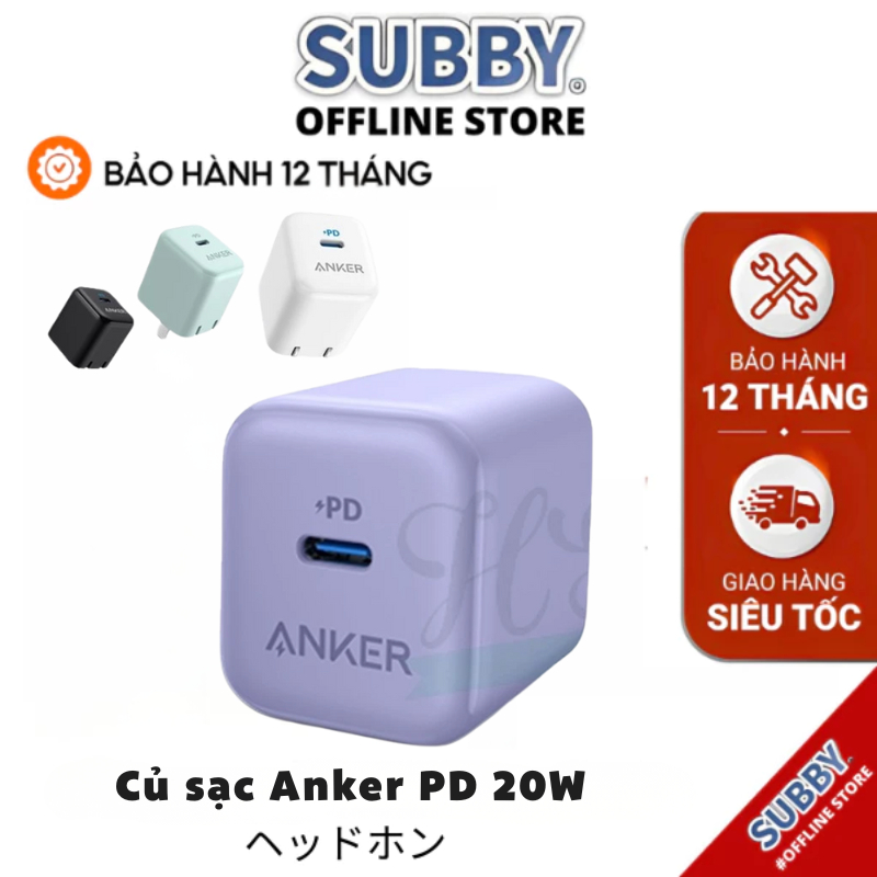 Củ Sạc Anker Zolo IQ3 30W Type-C PD A2699 / A2698 - Bảo Hành 18 Tháng.