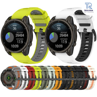 Dây Đeo Silicon Mix Màu QuickFit Đồng Hồ Garmin Fenix/ Epix/ Quatix 20mm 22mm 26mm