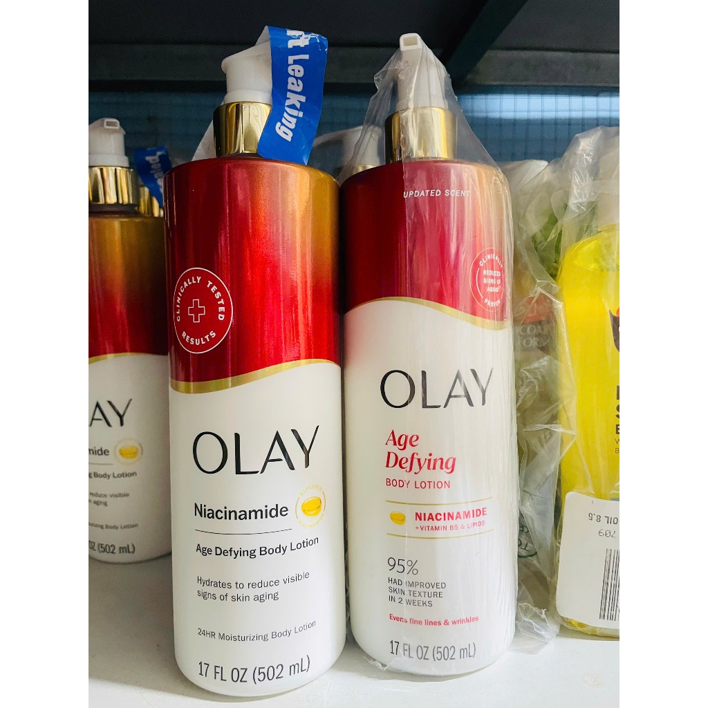 OLAY BODY LOTION NIACINAMIDE SERUM 502ML.