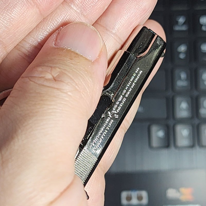 Móc khóa đồ chơi kim loại mô hình C-O-L-T 1911 tỷ lệ 1:3 - Gài văng shell