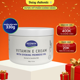 [MỚI - ÚC] Kem Dưỡng REDWIN Vitamin E With Evening Primrose Oil