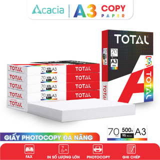 Giấy A3 TOTAL định lượng 70gsm