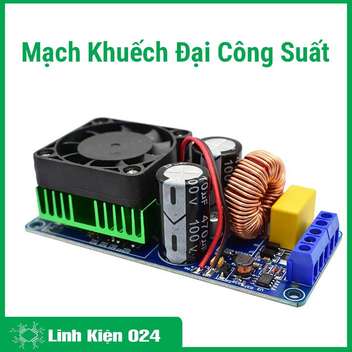 Mạch Khuếch Đại Công Suất HIFI Class D Mono IRS2092S 500W