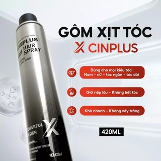 Gôm bạc giữ nếp tạo kiểu nam nữ , Gôm xịt tóc Butter , Gôm xịt tóc giữ nếp