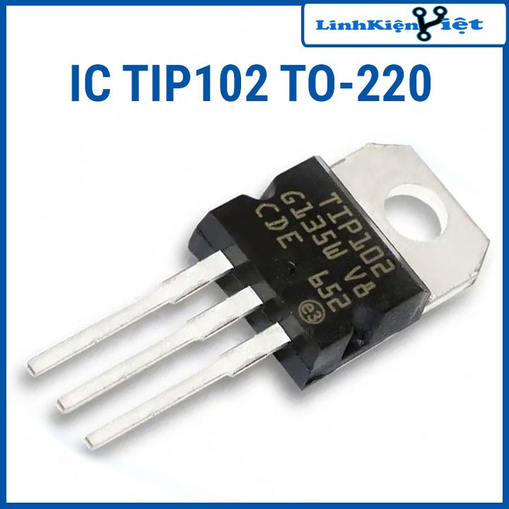 IC TIP102 TO-220 NPN 100V/8A Darlington Transistor