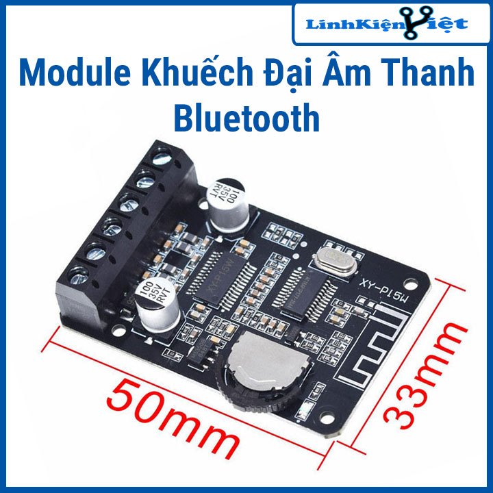 Module Khuếch Đại Âm Thanh Bluetooth Stereo 30W/40W Công Suất Cao XY-P40W