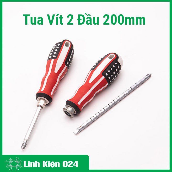 Tua Vít 2 Đầu 200mm (Cờ mỹ)
