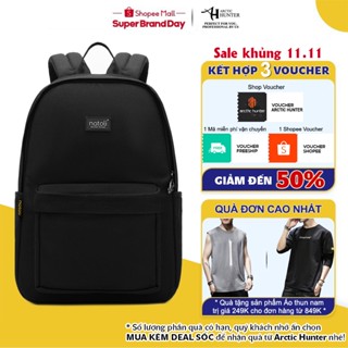 Balo Laptop NATOLI Basic Backpack B2 – Chống Nước, Đựng Laptop 11–15.6″, Phong Cách Thời Trang