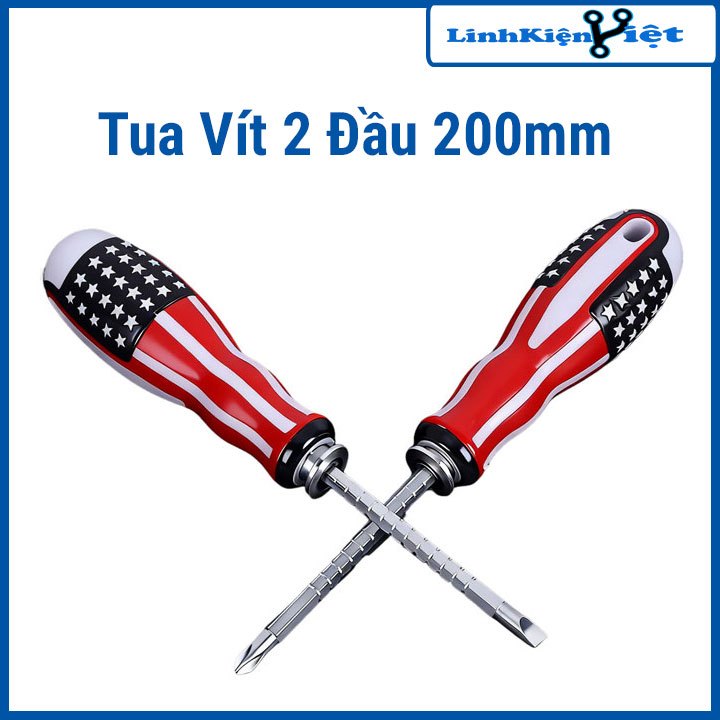 Tua Vít 2 Đầu 200mm (Cờ mỹ)