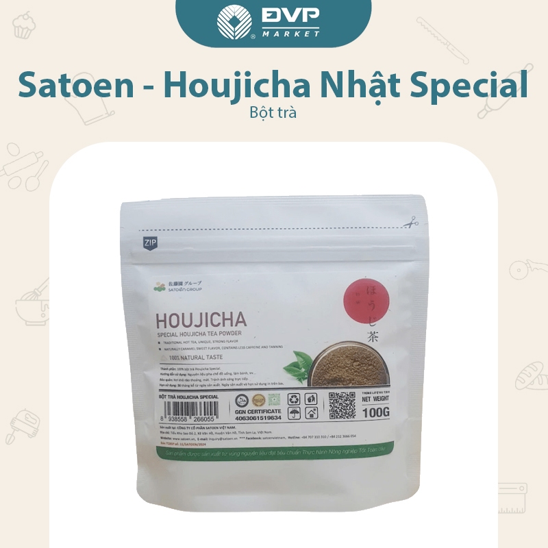 Satoen - Houjicha Nhật Special 100g/ 250g