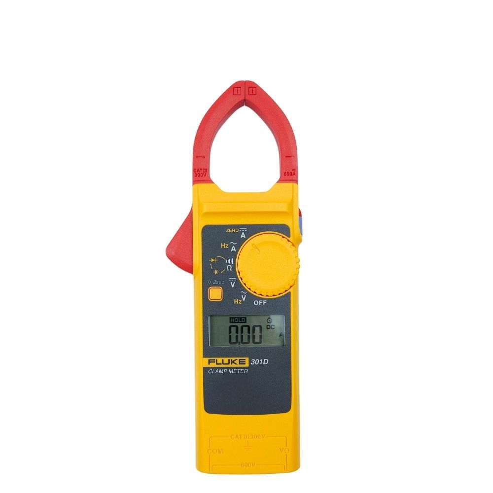 [ FLUKE 301D ] [ BH 12 THÁNG ] Ampe kìm đo dòng AC/DC, điện áp, điện trở, tụ điện Fluke 301D (600A) 